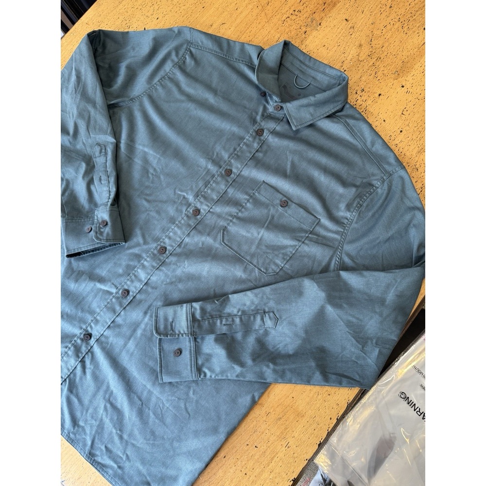 Fish Hippie Flatwater Collection Men's Large Stretch Vented‎ Fishing Performance